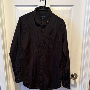 Preswick & Moore Men's Black Shirt Jacket